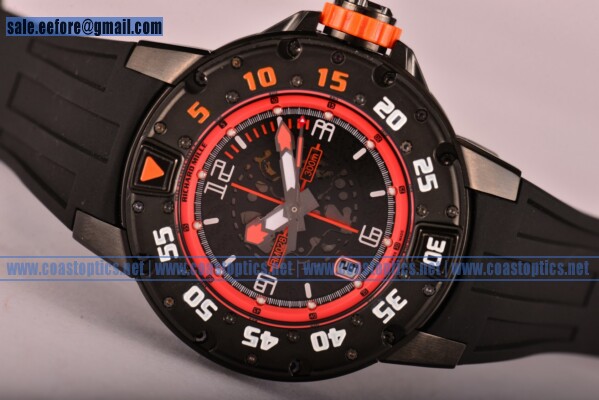 Richard Mille RM028 Watch PVD Red Bezel Perfect Replica